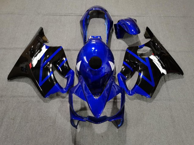 2004-2007 Azul Brillante & Negro CBR600 F4i Carenado
