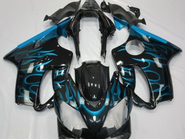 2004-2007 Azul Claro Llama CBR600 F4i Carenado