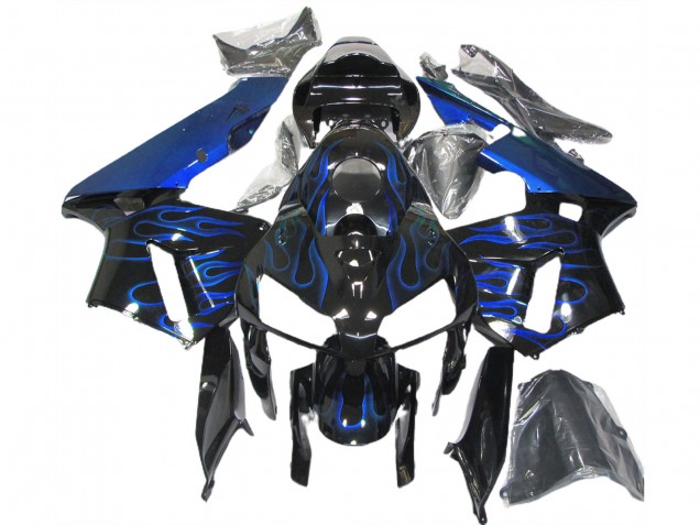 2005-2006 Azul Brillante Llama CBR600RR Carenado
