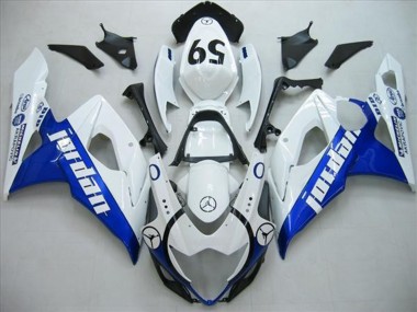 2005-2006 Azul Jordan GSXR 1000 Carenado