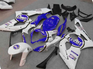 2005-2006 Azul Lucky Strike GSXR 1000 Carenado