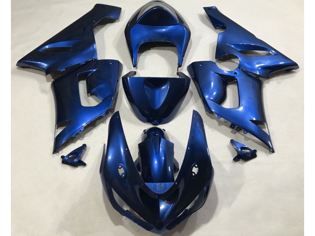 2005-2006 Azúl Metálico ZX6R Carenado