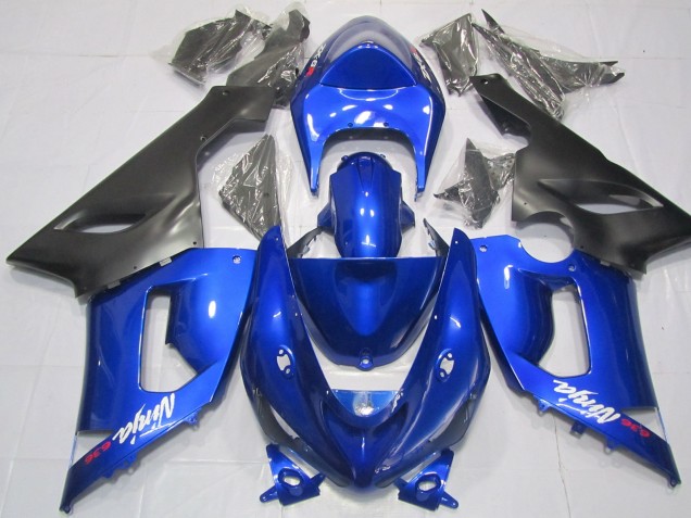 2005-2006 Azul & Negro ZX6R Carenado