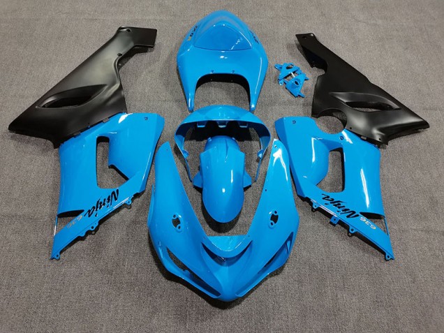 2005-2006 Azul Vibrante ZX6R Carenado