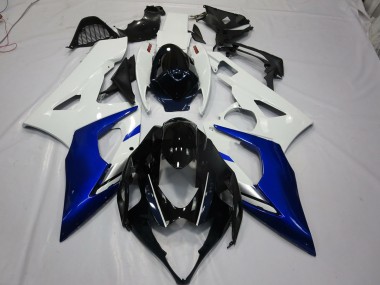 2005-2006 Blanco & Azul GSXR 1000 Carenado