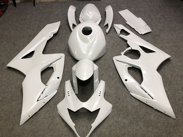 2005-2006 Blanco Brillo Liso GSXR 1000 Carenado