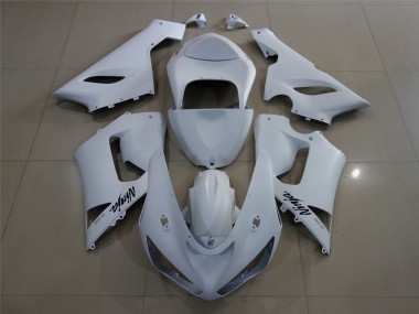 2005-2006 Blanco Mate ZX6R Carenado