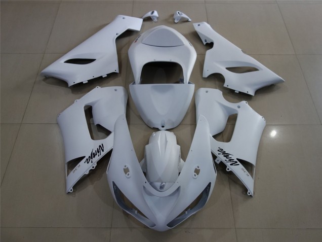 2005-2006 Blanco Mate ZX6R Carenado