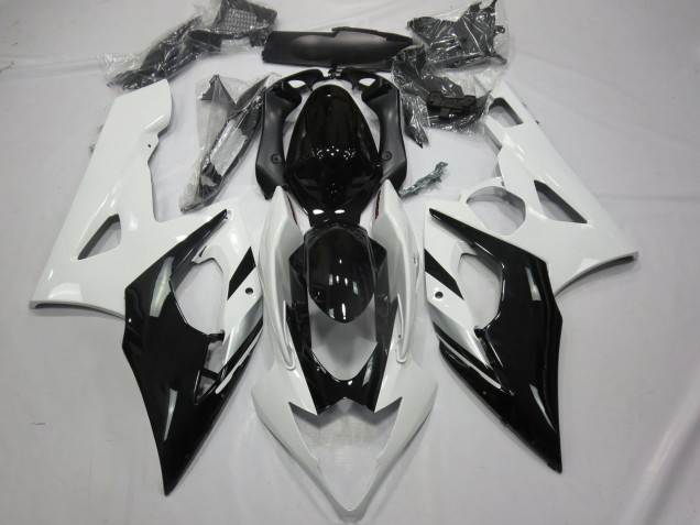 2005-2006 Blanco Negro & Plata GSXR 1000 Carenado