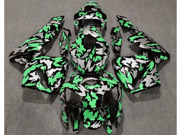 2005-2006 Camuflaje & Verde Claro CBR600RR Carenado