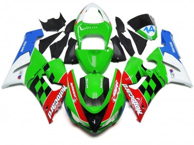 2005-2006 Cuadro Multicolor ZX6R Carenado