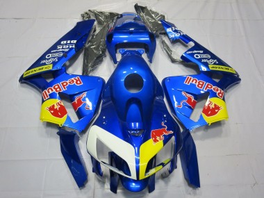 2005-2006 Estilo Azul Rojo Toro CBR600RR Carenado