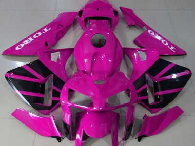 2005-2006 Estilo Rosa Fuerte OEM CBR600RR Carenado