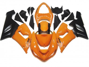 2005-2006 Naranja Claro & Negro ZX6R Carenado
