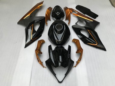 2005-2006 Negro Brillante & Bronce GSXR 1000 Carenado