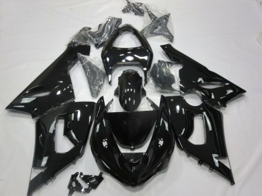 2005-2006 Negro Brillante ZX6R Carenado