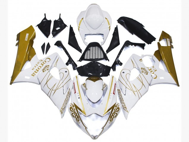 2005-2006 Oro Brillo Corona Personalizado GSXR 1000 Carenado