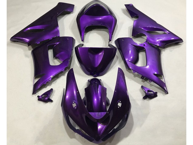 2005-2006 Púrpura ZX6R Carenado