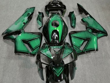 2005-2006 Verde Claro Intenso CBR600RR Carenado
