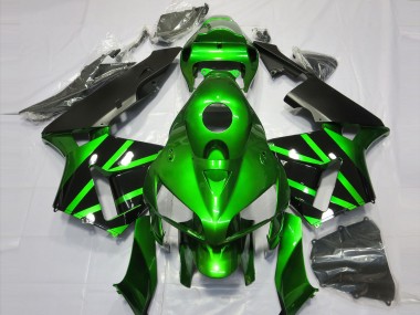 2005-2006 Verde & Negro CBR600RR Carenado