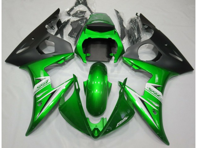 2005 Verde Brillante & Blanco R6 Carenado