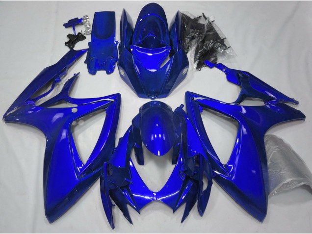 2006-2007 Azul Brillante Liso GSXR 600-750 Carenado