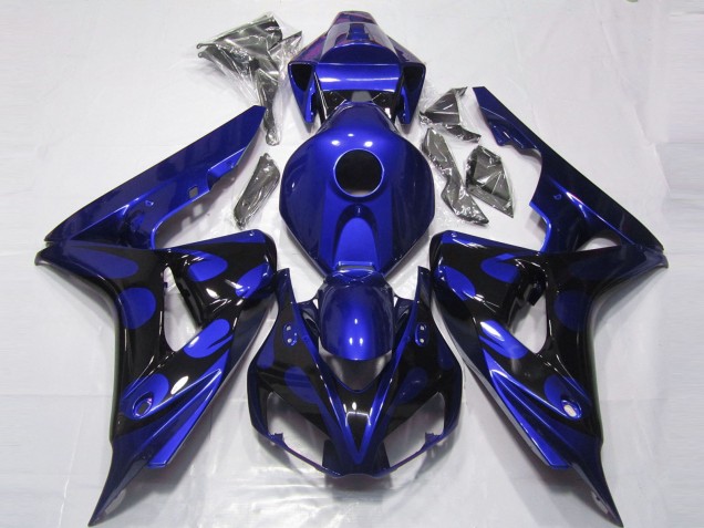 2006-2007 Azul Brillante & Negro CBR1000RR Carenado