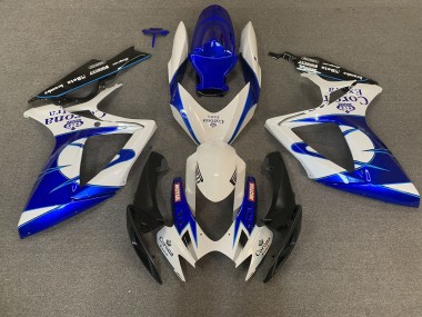 2006-2007 Azul Corona GSXR 600-750 Carenado