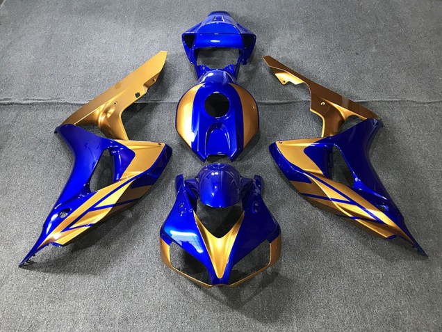 2006-2007 Azul & Dorado CBR1000RR Carenado