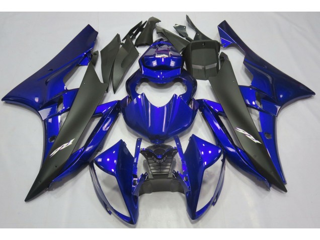 2006-2007 Azul Metalizado & Negro R6 Carenado