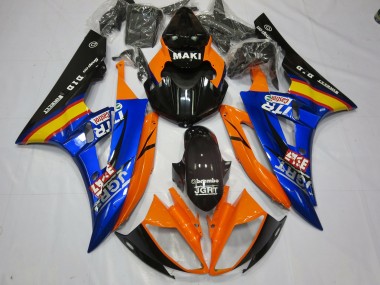 2006-2007 Azul Naranja R6 Carenado