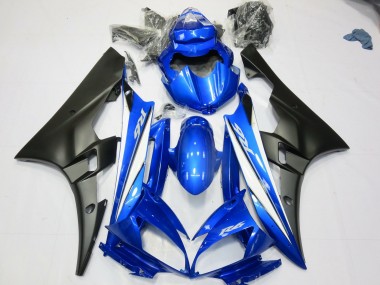 2006-2007 Azul Negro Mate R6 Carenado