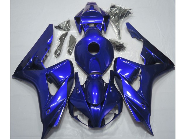 2006-2007 Azul Solido CBR1000RR Carenado