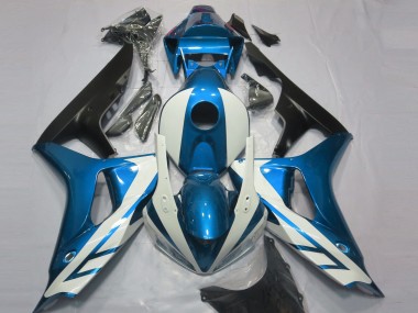 2006-2007 Blanco Brillante & Azul CBR1000RR Carenado