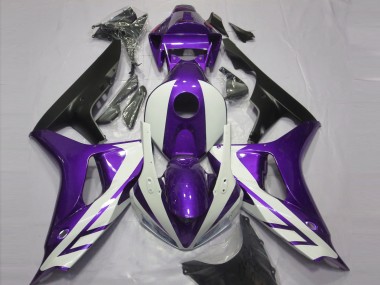 2006-2007 Blanco Brillante & Morado CBR1000RR Carenado