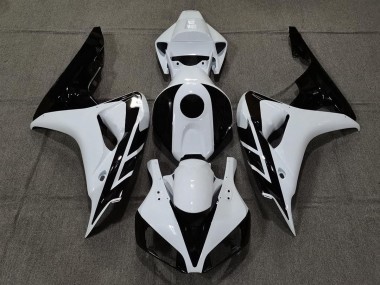 2006-2007 Blanco Brillante & Negro CBR1000RR Carenado
