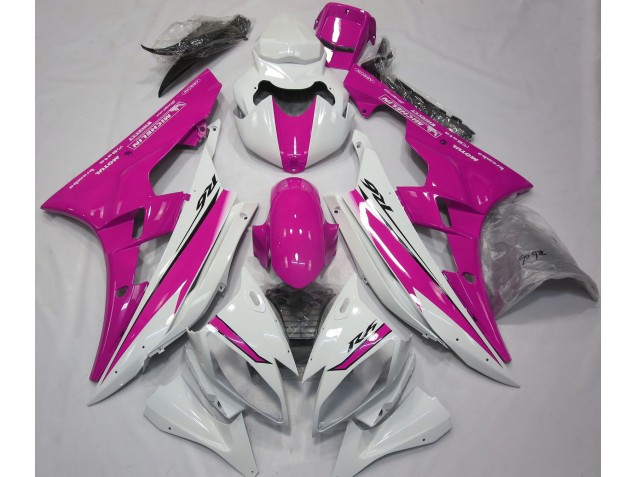 2006-2007 Blanco Brillante & Rosa R6 Carenado