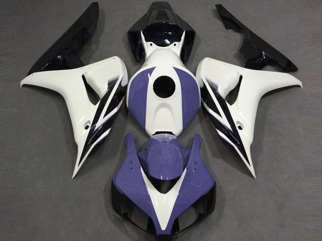 2006-2007 Blanco Brillo Azul & Negro CBR1000RR Carenado