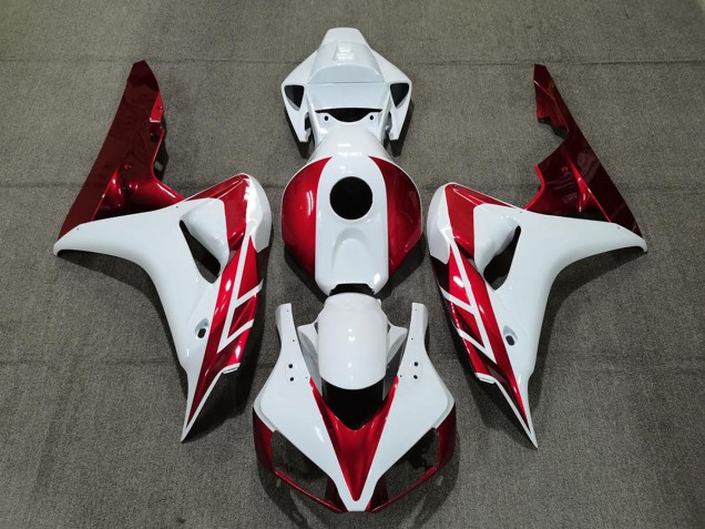 2006-2007 Caramelo Rojo & Blanco CBR1000RR Carenado
