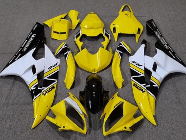 2006-2007 Estilo Amarillo OEM R6 Carenado