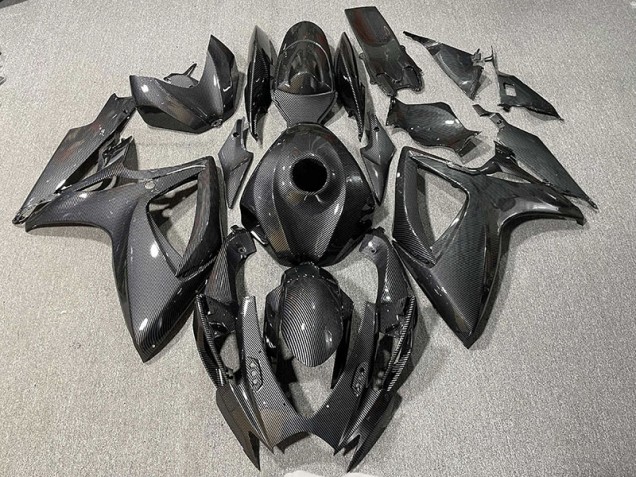 2006-2007 Estilo Fibra De Carbono GSXR 600-750 Carenado