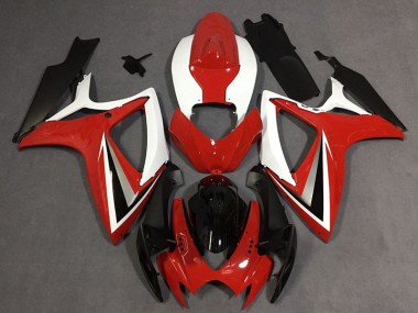 2006-2007 Estilo Rojo GSXR 600-750 Carenado
