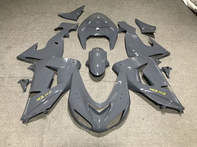 2006-2007 Gris Liso & Amarillo ZX10R Carenado