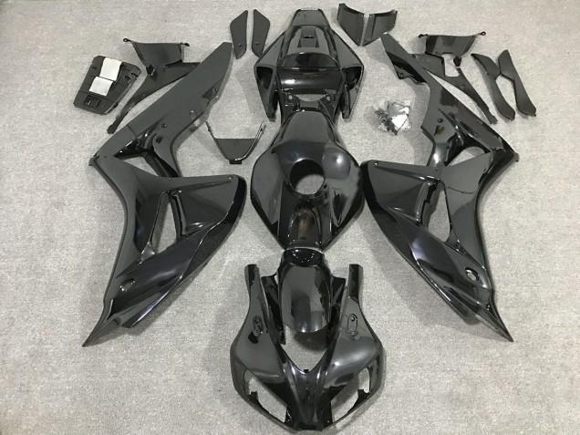 2006-2007 Negro Brillante CBR1000RR Carenado