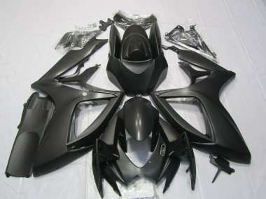 2006-2007 Negro Mate GSXR 600-750 Carenado