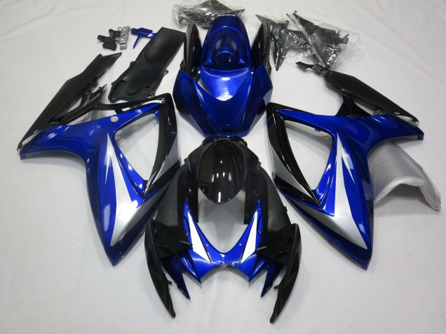 2006-2007 OEM Estilo Azul Profundo GSXR 600-750 Carenado