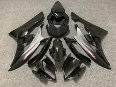 2006-2007 Pin Rojo Mate Negro R6 Carenado