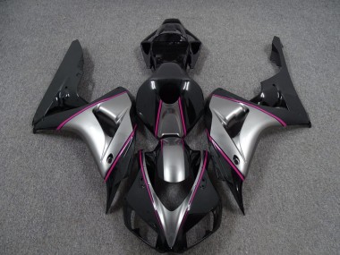 2006-2007 Plata Con Raya Diplomática Rosa CBR1000RR Carenado