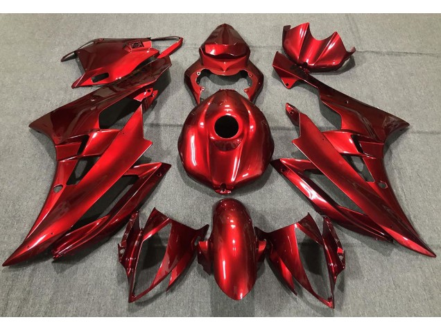 2006-2007 Rojo Brillante R6 Carenado