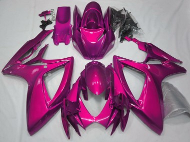 2006-2007 Rosa Brillante Liso GSXR 600-750 Carenado